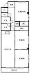 マンション東柴第二の間取り画像