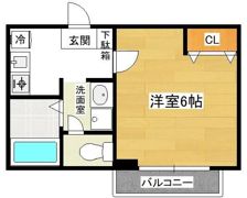 フレックス和田町の間取り画像