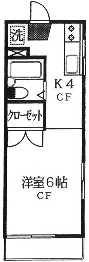 ツバキハウスの間取り画像