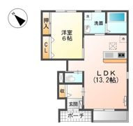 サンシャイン ヒルズの間取り画像