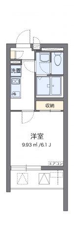 クレイノ池田石橋の間取り画像