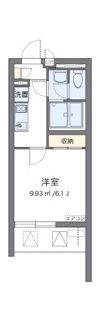 クレイノ池田石橋の間取り画像