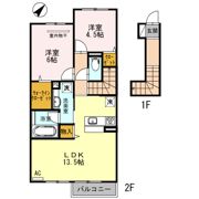 セジュール623の間取り画像