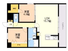 LIBTH博多駅南CENTRALの間取り画像