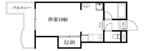 THE ROOM TAKASAGOの間取り画像