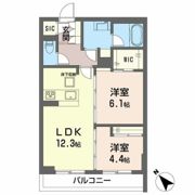 フェリシード野沢の間取り画像