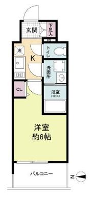 LiveCasa王子公園の間取り画像