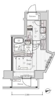 MAXIV南砂町の間取り画像