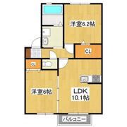 シャンテ小絹の間取り画像