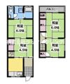 菊水通1丁目戸建の間取り画像