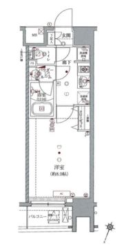 ARTESSIMO LUNAの間取り画像