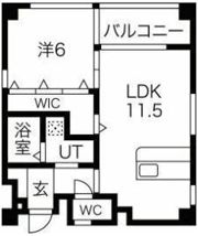 ベルメゾン田代本通の間取り画像