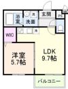 フジパレスさつきの間取り画像