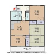 ユニーブル西里の間取り画像
