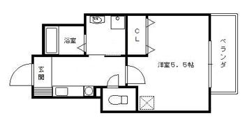 カルム吹田の間取り画像