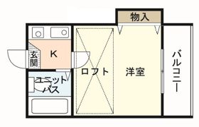 クレスト住吉A棟の間取り画像