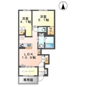 フレスタIIの間取り画像