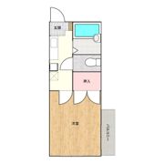 コーポフタバの間取り画像