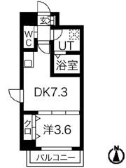 アリビオ千里豊津の間取り画像