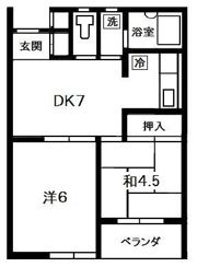 けやき通りマンションの間取り画像