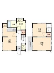 新座市大和田一戸建住宅の間取り画像