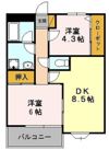 エステート西府中の間取り画像