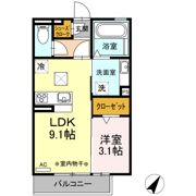 フロレゾンの間取り画像