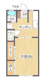 ブルーシャトウの間取り画像