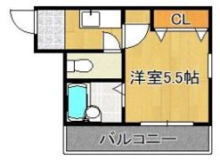 まつやビルの間取り画像