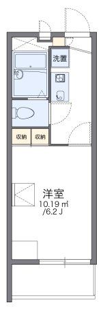 レオパレスZIOUN VIERの間取り画像