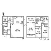 ひばりが丘戸建の間取り画像