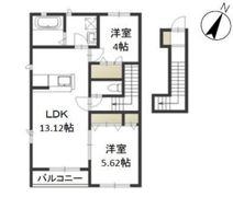 ドミール久米の間取り画像