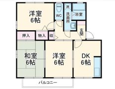 ジュセル稲木の間取り画像