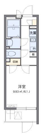 クレイノ春日の間取り画像