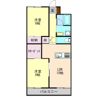 寒香梅ハイツの間取り画像