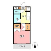 マンションLeeⅠの間取り画像