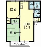 メゾンコスモスの間取り画像