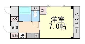 クレストイズミの間取り画像