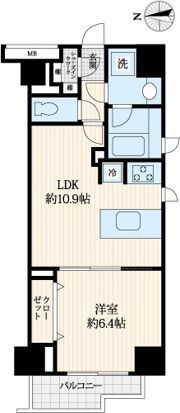 ハピネ蔵前鳥越の間取り画像