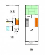 新京橋借家の間取り画像