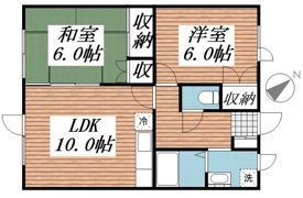 フェイス柏木 Dの間取り画像