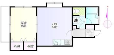 サザンヴィレッジの間取り画像