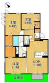 D-ROOM鷹の巣の間取り画像