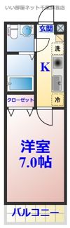 ヒルズナインの間取り画像