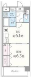 ベロ クオーレ三国の間取り画像