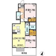 スカイパークス林町の間取り画像