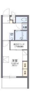 レオパレス銘苅の間取り画像