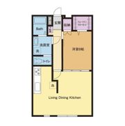 SANDA－FLATⅡの間取り画像