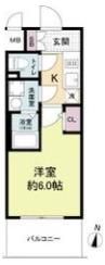 エスリードレジデンス梅田グランゲートの間取り画像