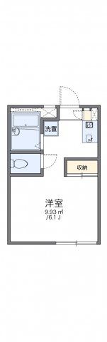 レオパレス長沢Ⅱの間取り画像